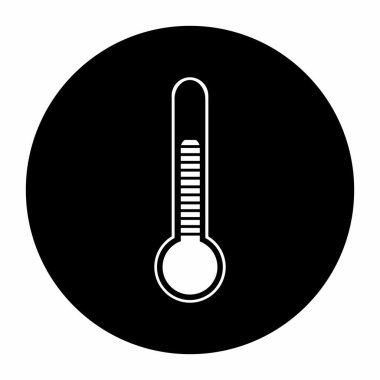termometre logo stok illüstrasyon tasarımı