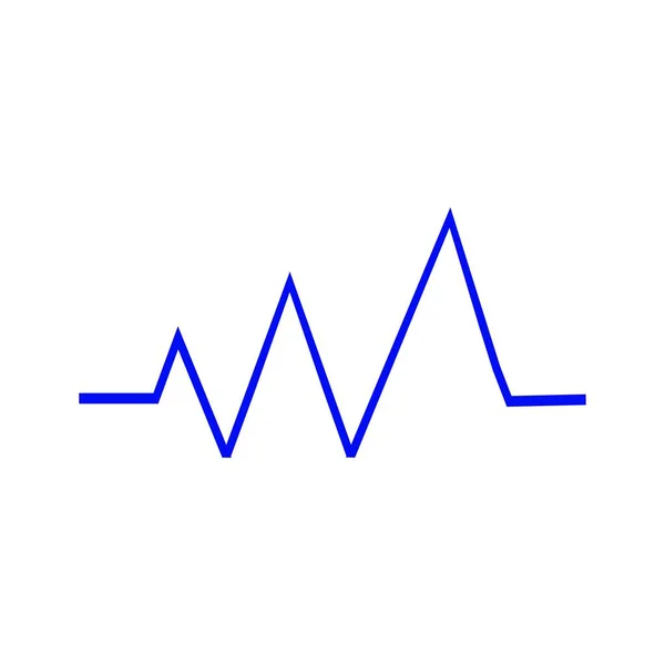 声波音乐标识向量模板 — 图库矢量图片