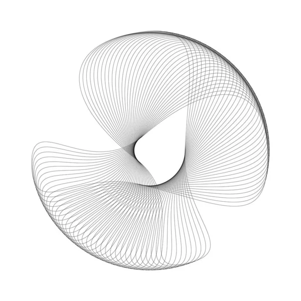 Sound Wave Music Logo Vector Template — Stock Vector