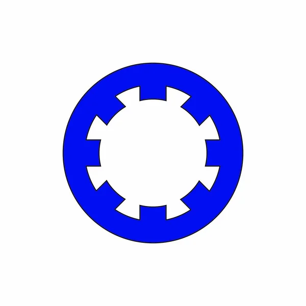 Gear Logo Skabelon Vektor Ikon Illustration Design – Stock-vektor
