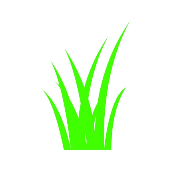 Gras Logo Voorraad Illustratie Ontwerp — Stockvector