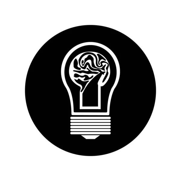 Logotipo Lâmpada Design Ilustração Estoque — Vetor de Stock