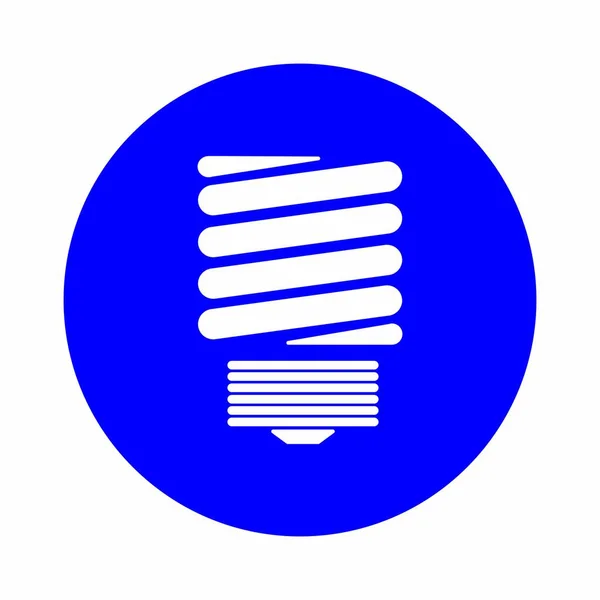 Diseño Ilustración Stock Logotipo Lámpara — Vector de stock