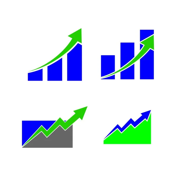 Finanzieren Logo Stock Illustration Design — Stockvektor