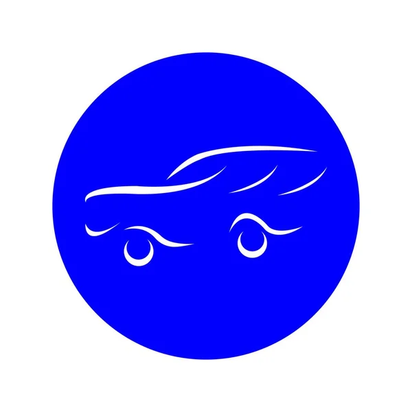 Logo Voiture Illustration Stock Design — Image vectorielle