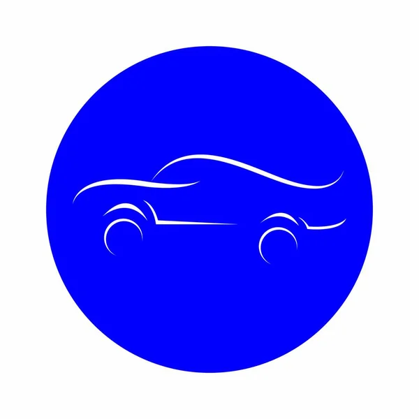 Logo Del Coche Stock Diseño Ilustración — Archivo Imágenes Vectoriales