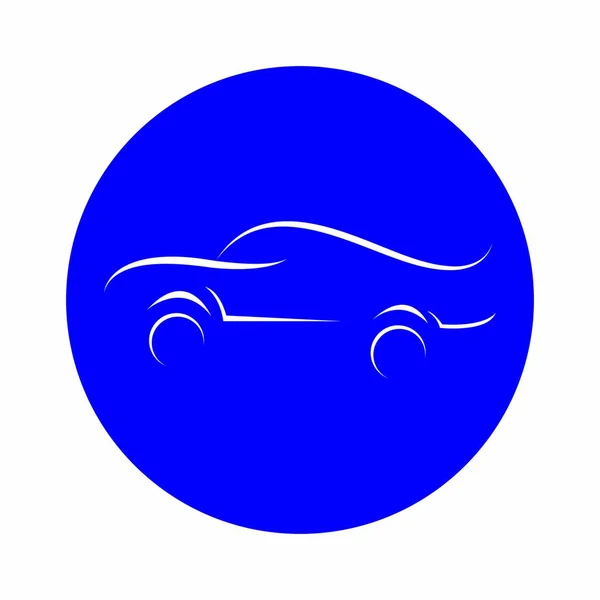 Logo Voiture Illustration Stock Design — Image vectorielle