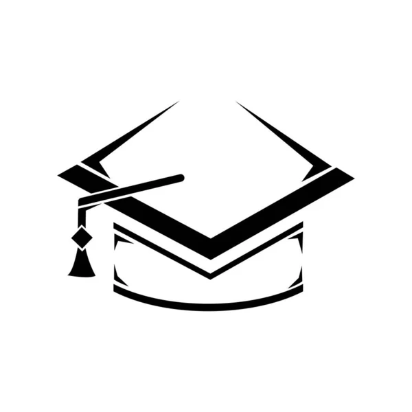 Logotipo Chapéu Solteiro Ilustração Design —  Vetores de Stock