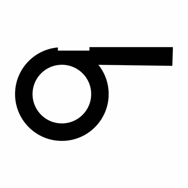 Silbato Logotipo Stock Ilustración Diseño — Archivo Imágenes Vectoriales