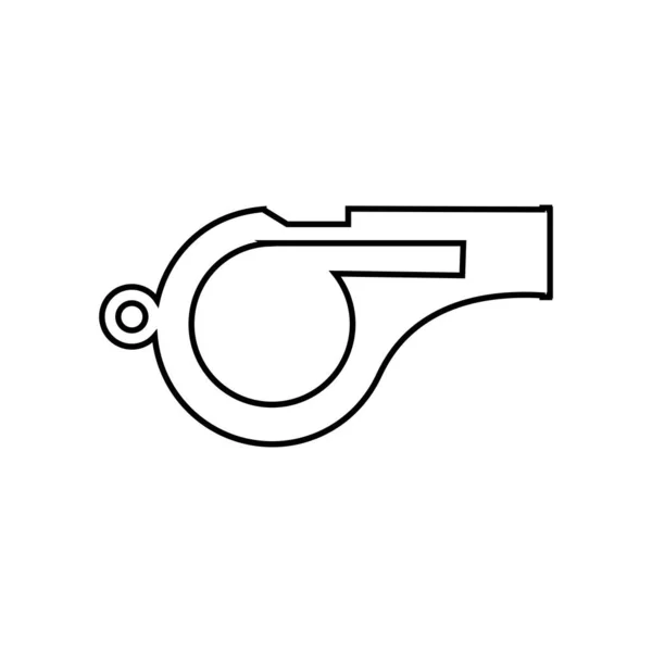 Pfeife Logo Stock Illustration Design — Stockvektor