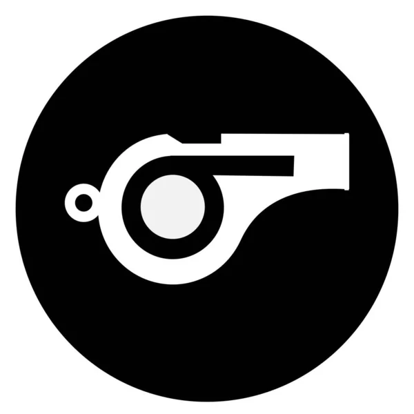 Píšťalka Logo Stock Ilustrace Design — Stockový vektor