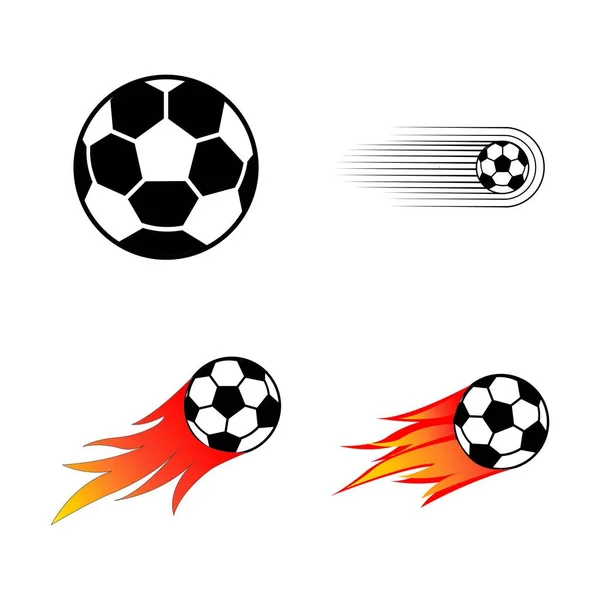 Design Ilustração Estoque Logotipo Bola — Vetor de Stock