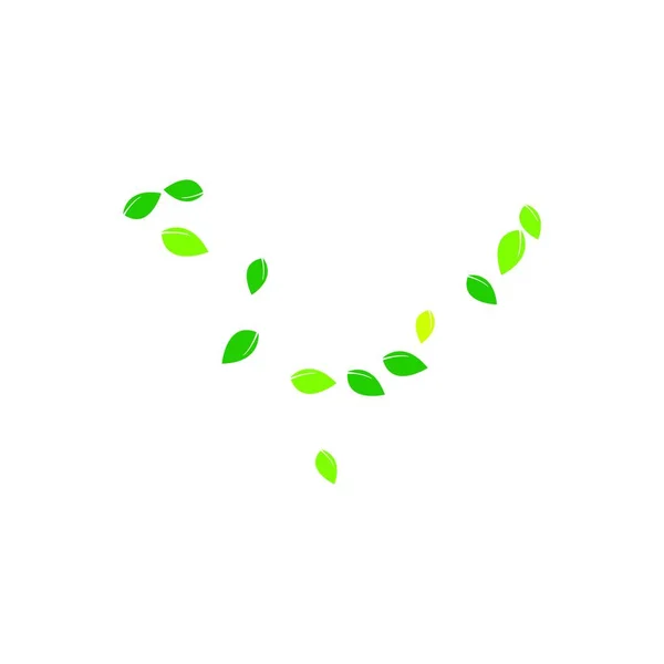 Eco Tree Leaf Logo Vorlage — Stockvektor