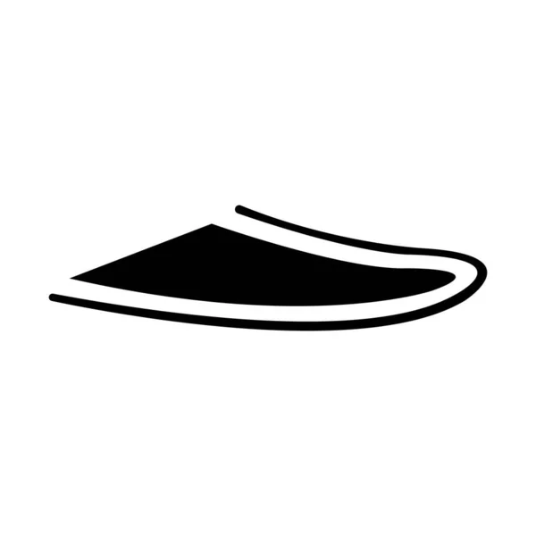 Scarpe Logo Stock Illustrazione Design — Vettoriale Stock