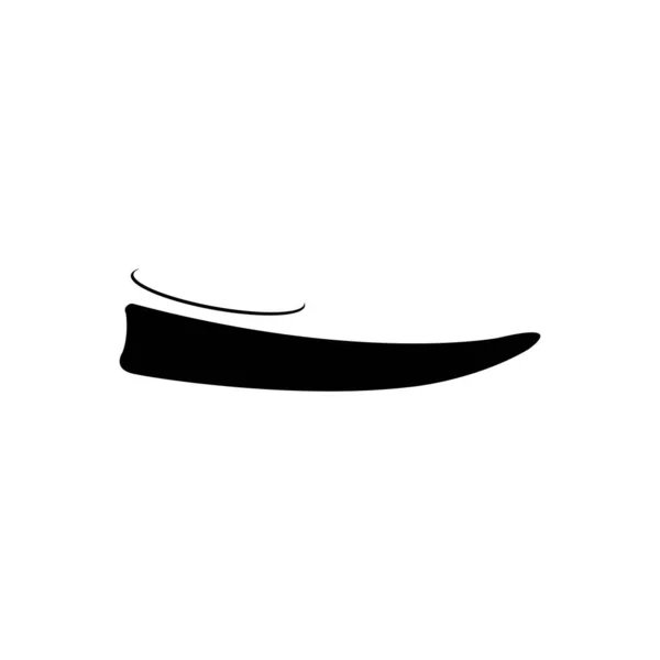 Sapatos Logotipo Design Ilustração Estoque — Vetor de Stock