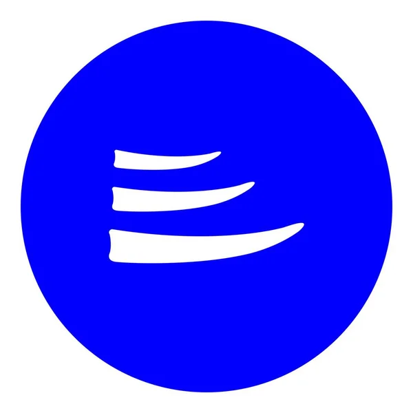 Buty Logo Kolba Ilustracja Projekt — Wektor stockowy