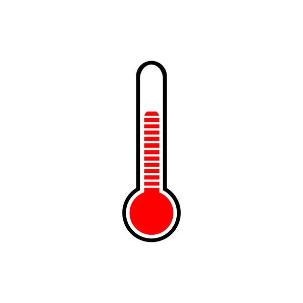 Thermometer Logo Stock Illustration Design — Stockvektor