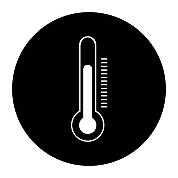 Termometre Logo Stok Illüstrasyon Tasarımı — Stok Vektör