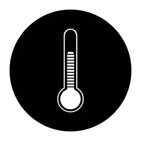Termometre Logo Stok Illüstrasyon Tasarımı — Stok Vektör
