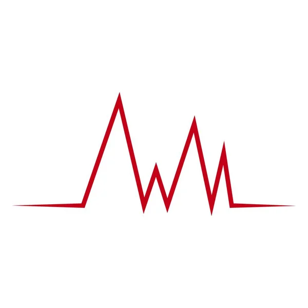 Schall Welle Logo Illustration Design — Stockvektor