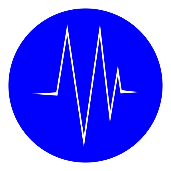 Sound Wave Logo Illustrazione Design — Vettoriale Stock