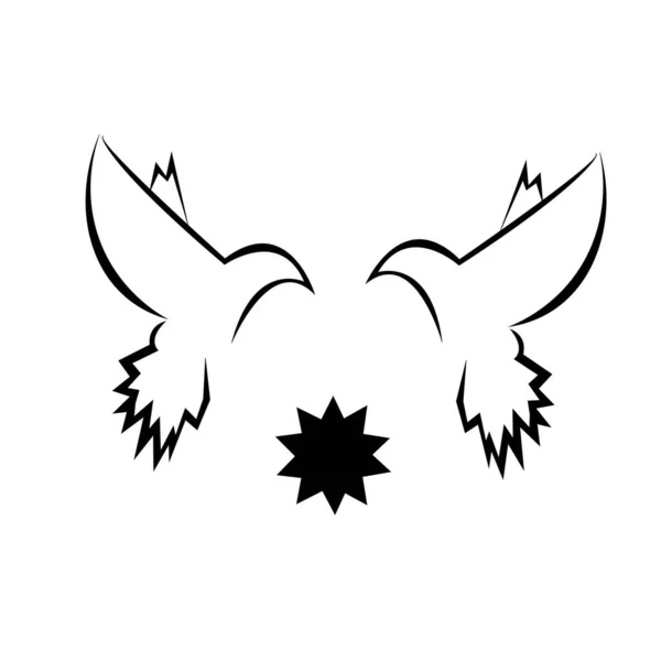 Дизайн Логотипа Голубя — стоковый вектор
