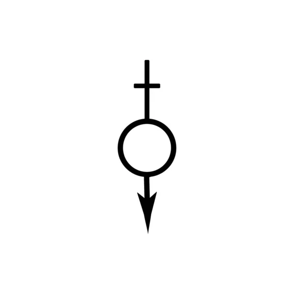 Gender Logo Vector Icon Template — Stock Vector