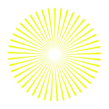 havai fişek logosu stok çizimi tasarımı