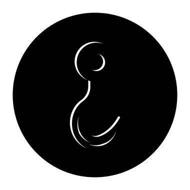 Turna kancası logo vektör şablonu