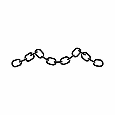 zincir logo stok illüstrasyon tasarımı