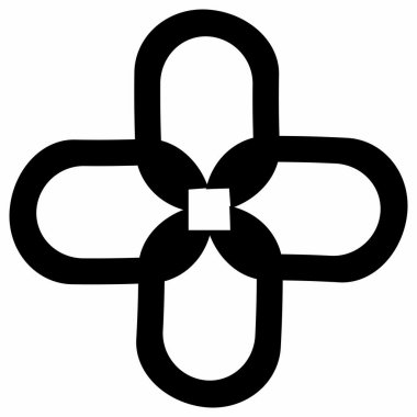 zincir logo stok illüstrasyon tasarımı