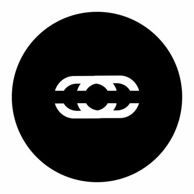 zincir logo stok illüstrasyon tasarımı