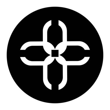 zincir logo stok illüstrasyon tasarımı