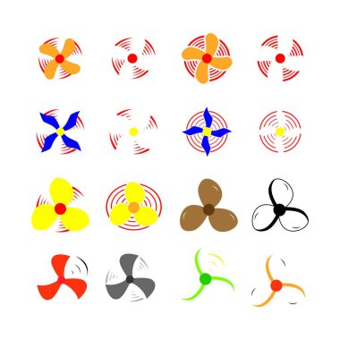peropeler logosu stok illüstrasyon tasarımı