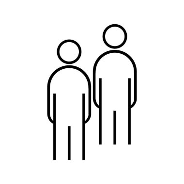 insanlar takımı logo vektör şablonu