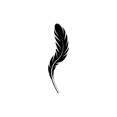 Quill logo stok illüstrasyon tasarımı