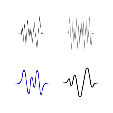 ses dalgası logo çizimi tasarımı