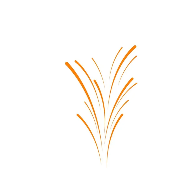 Feuerwerk Logo Stock Illustration Design — Stockvektor