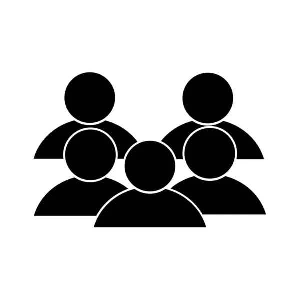 Leute Team Logo Vektor Vorlage — Stockvektor