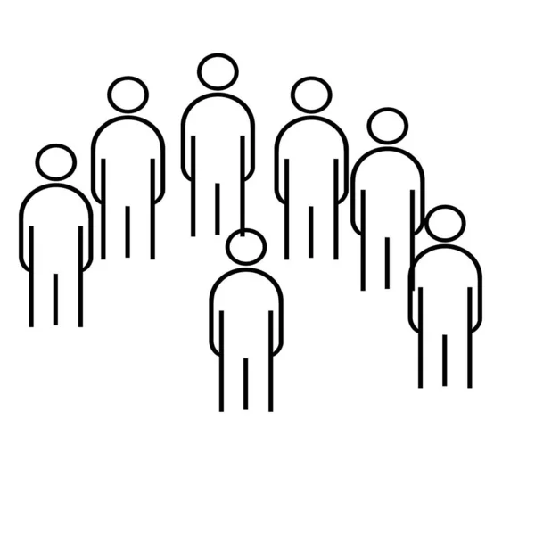 Люди Команда Логотип Вектор Шаблон — стоковый вектор