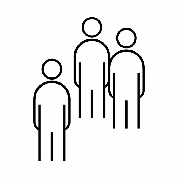 Άνθρωποι Ομάδα Λογότυπο Vektor Πρότυπο — Διανυσματικό Αρχείο