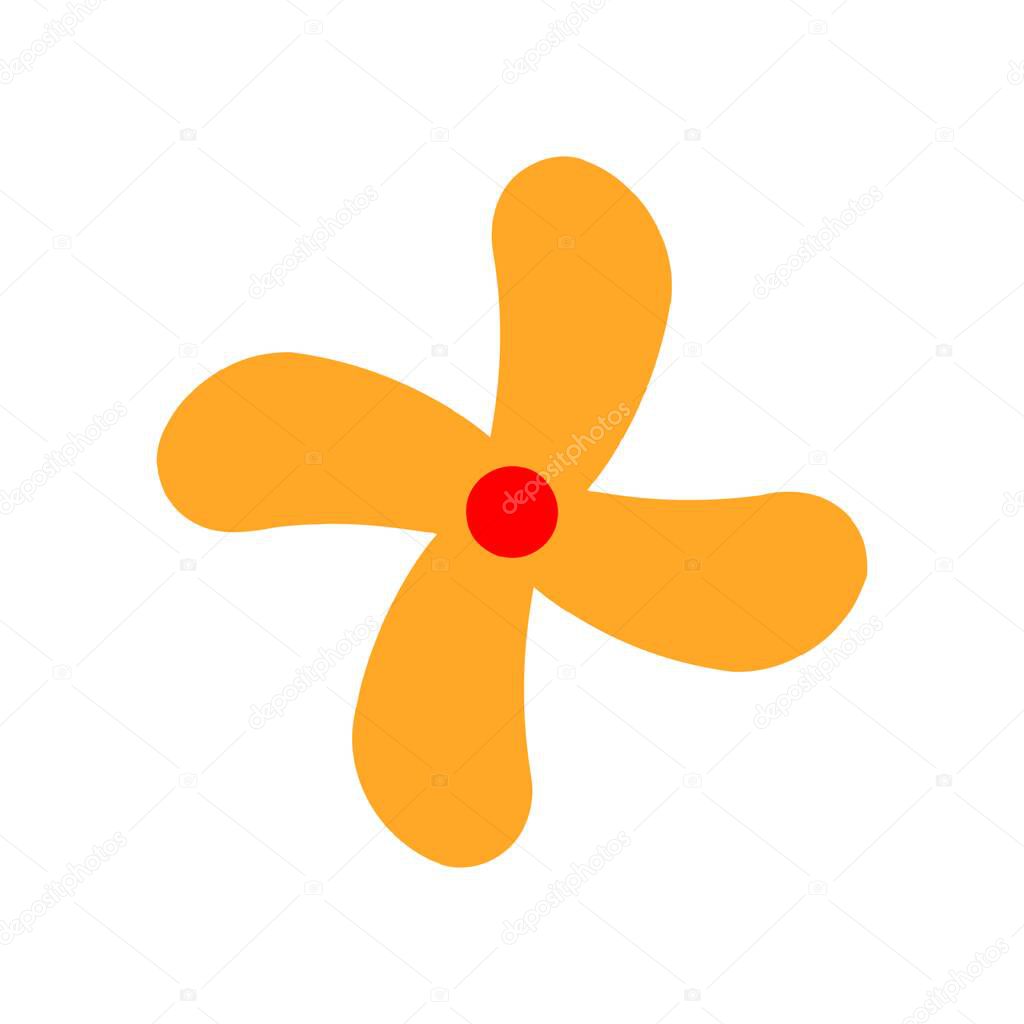 Peropeler logo stock illustration design
