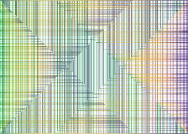 Fond Géométrique Abstrait Vectoriel Lignes Colorées — Image vectorielle