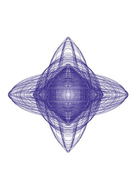 Beyaz arka planda izole edilmiş çok renkli vektör lonca figürü, herhangi bir grafik tasarım, davetiye, kartvizit, logo, reklam, sertifika veya site sayfalarının web tasarımı için grafiksel bir öğe.