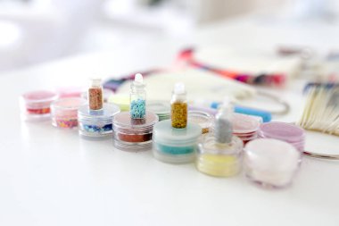 Masada manikür ve pedikür kavanozu