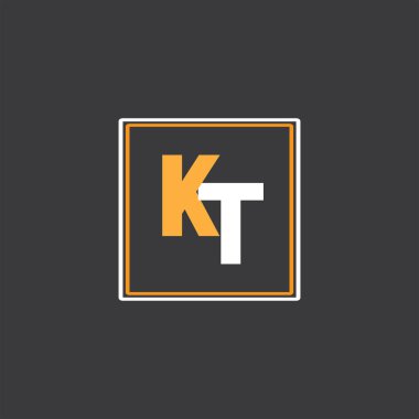 K T harfi logo tasarımı