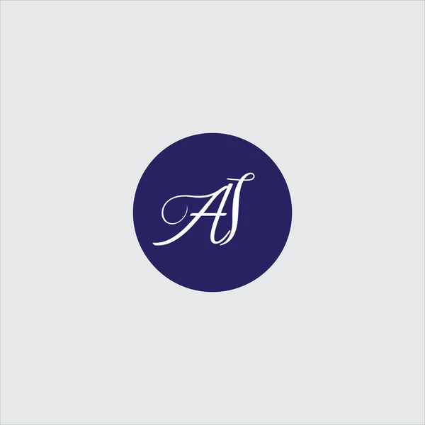Een Letter Logo Abstract Design Letter Logo Creatief Design — Stockvector