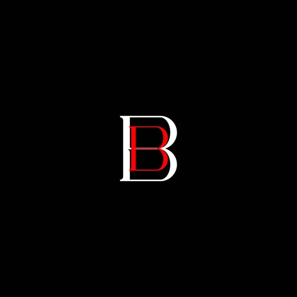Lettera Congiunta Logo Monogramma Design — Vettoriale Stock