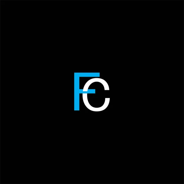 Ortak Harf Logo Ögesi Tasarımı — Stok Vektör