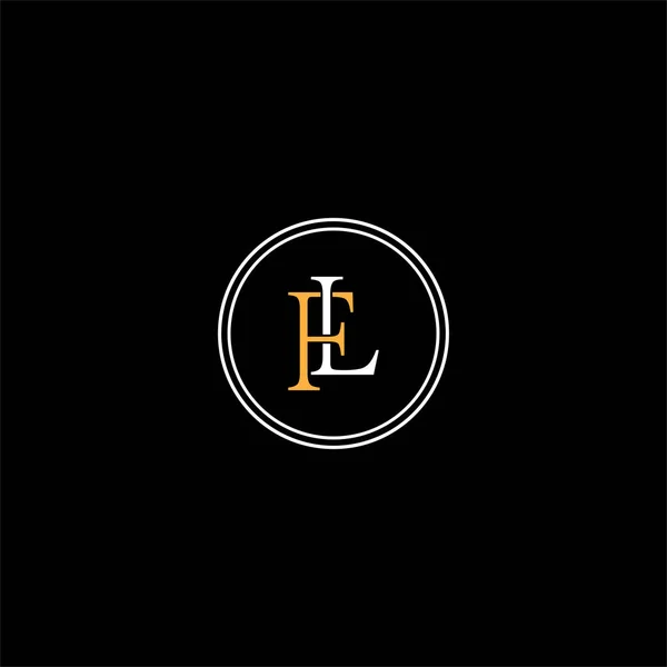 Gemensam Bokstav Logotyp Emblem Design — Stock vektor